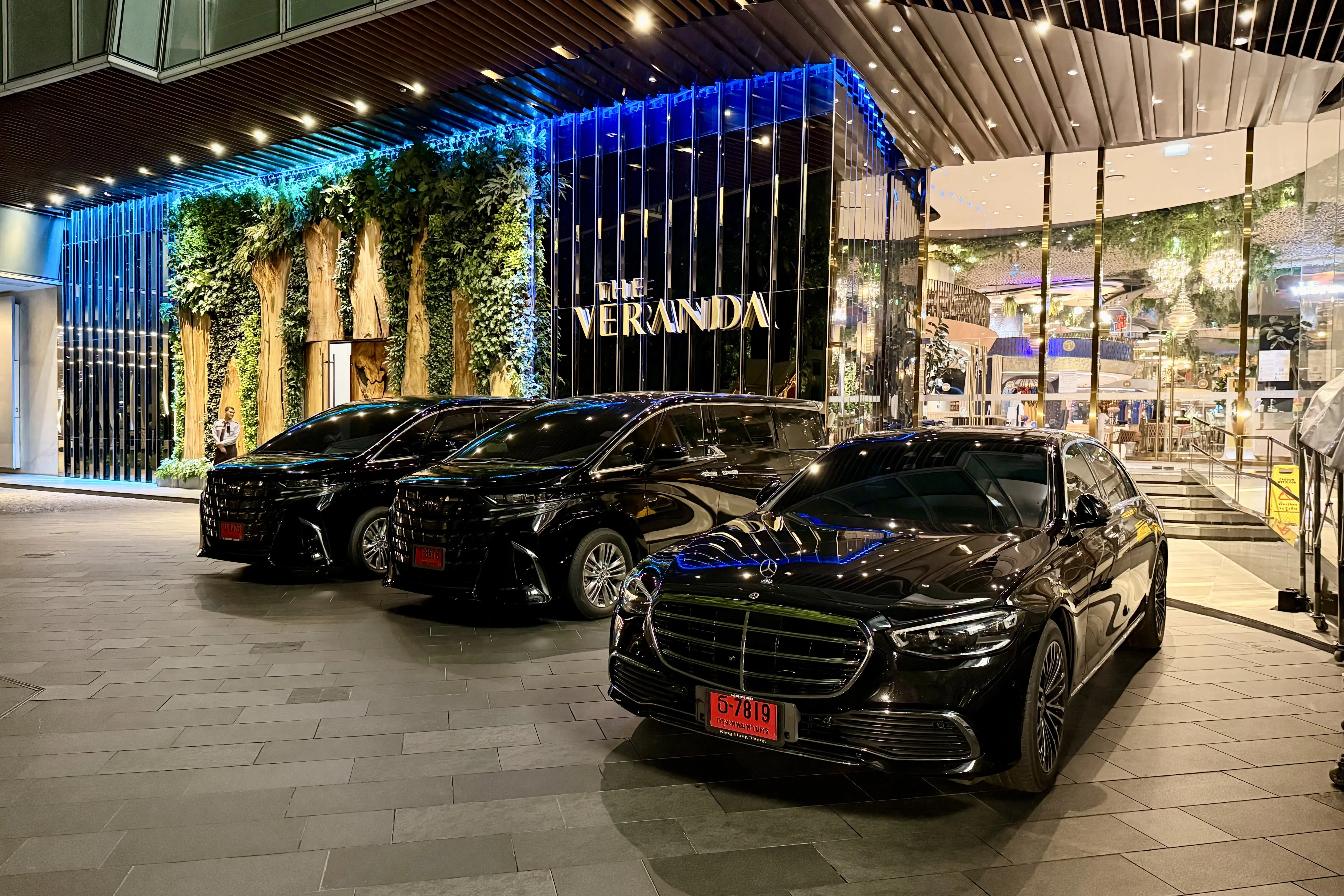 Toyota Alphard and Mercedes Benz E Class